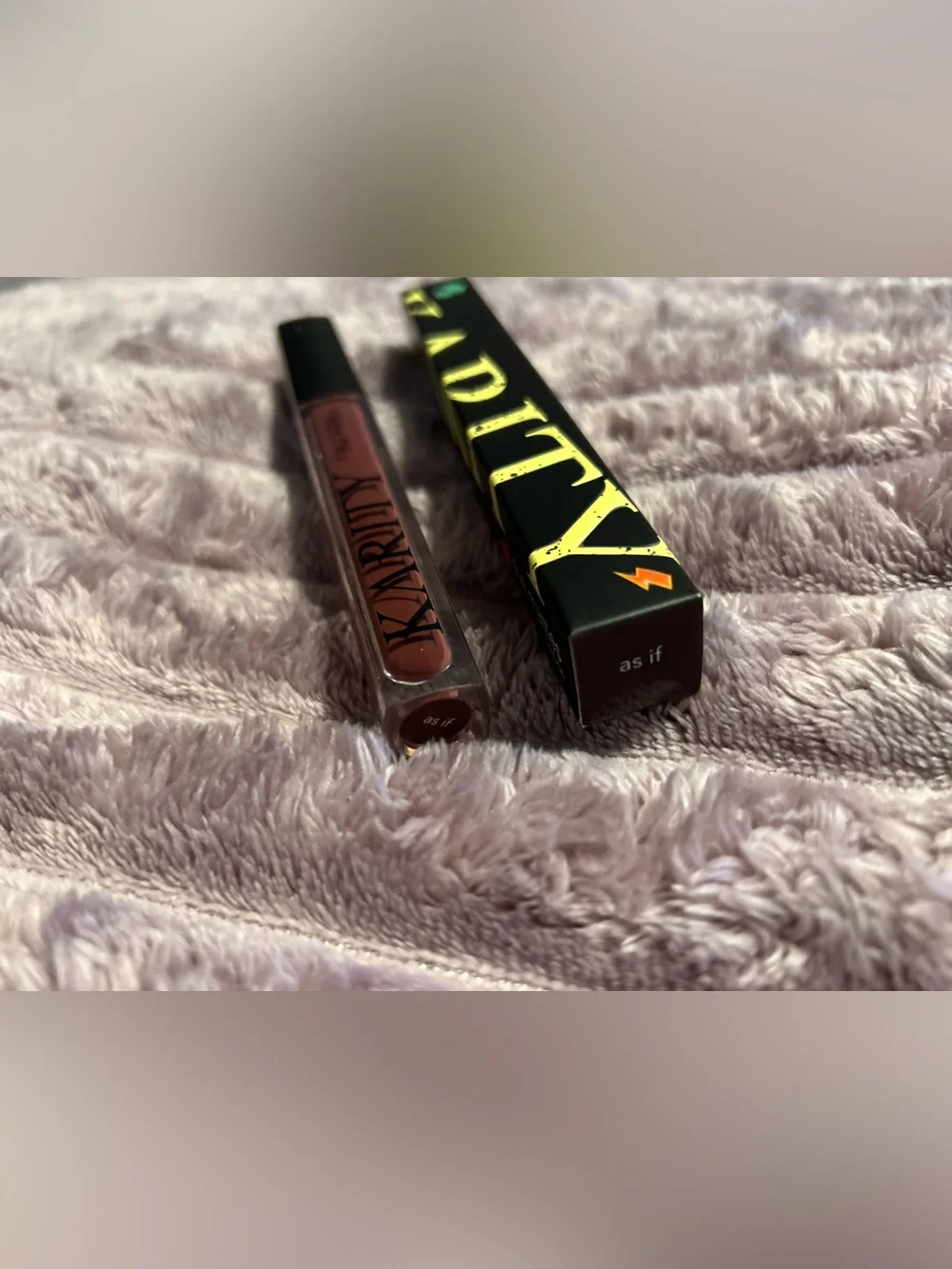 NIB Karity The Mattes 90s Edition Liquid Lipstick - As If